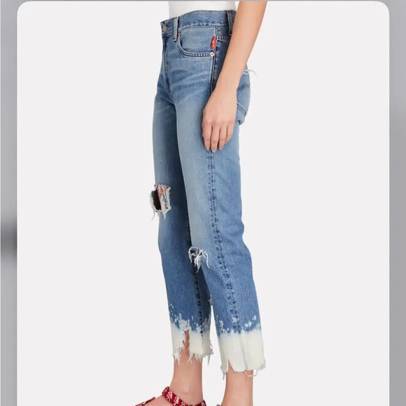 DENIMIST Joni High-Rise Dip Dyed Jeans size 27 - Picture 2 of 9